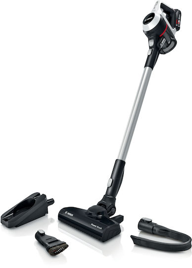Bosch Unlimited Επαναφορτιζόμενη Σκούπα 2 σε 1 Stick & Χειρός 18V Ασημί