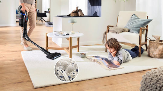Bosch Unlimited 10 ProPower Επαναφορτιζόμενη Σκούπα 2 σε 1 Stick & Χειρός 18V Μαύρη