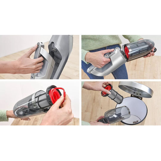 Bosch Rechargeable 2 in 1 Stick & Handheld Vacuum 21.6V Silver BCH3K2301
