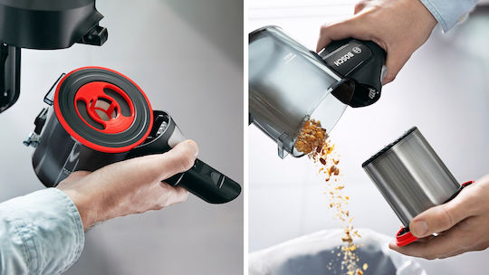 Bosch Unlimited 7 Wiederaufladbar Stielstaubsauger 18V Weiß
