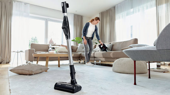 Bosch Unlimited 7 Wiederaufladbar Stielstaubsauger 18V Weiß