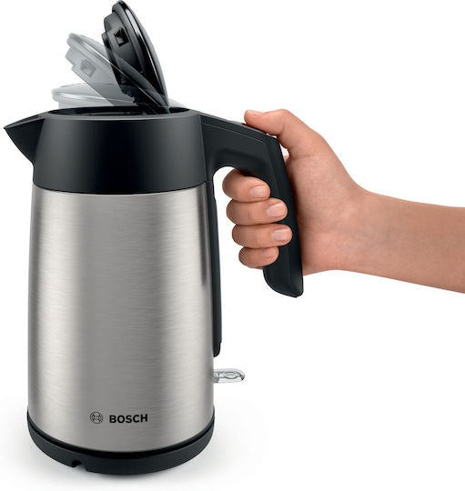 Bosch Kettle 1.7lt 2400W Inox-Black