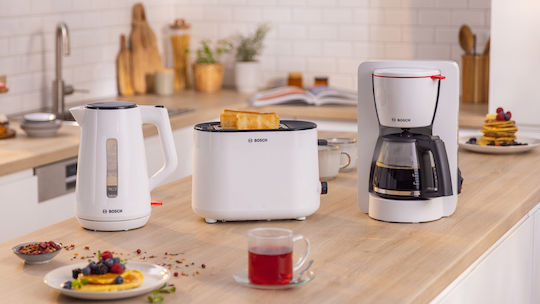 Bosch MyMoment Електрическа Кана 1.7л 2400W Бял