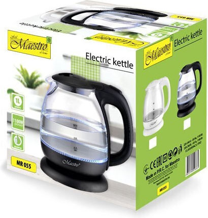 Maestro Kettle 1lt 1100W White