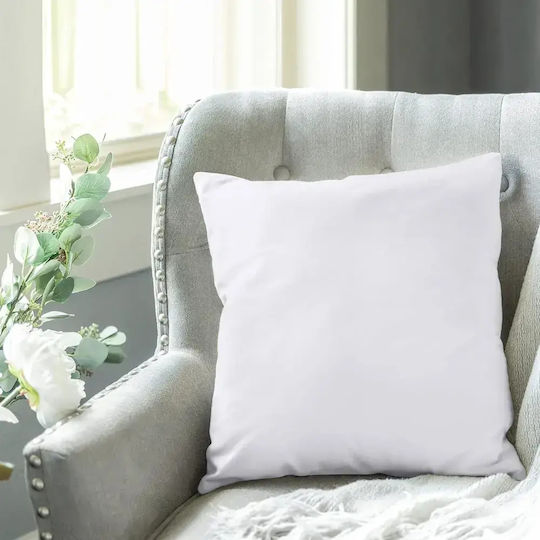 Utopia Γέμισμα Μαξιλαριών από 100% Βαμβάκι White 40x40εκ.