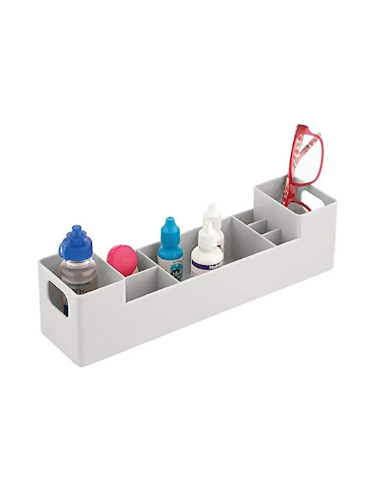 Mdesign Θήκη Οργάνωσης Πλαστική Γκρι 6957330258363