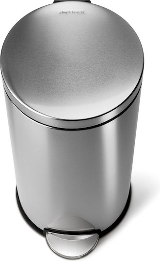 Simplehuman Metallic Waste Bin 2x30lt with Pedal