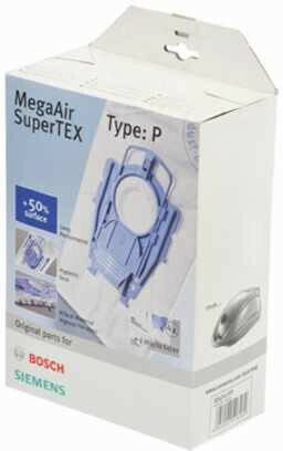 Πάνινες Σακούλες Σκούπας Bosch Siemens Original Type P Bbz41fp