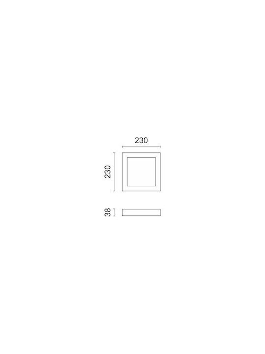 Spot Light Πλαφονιέρα LED Spot Light Πλαφονιέρα LED