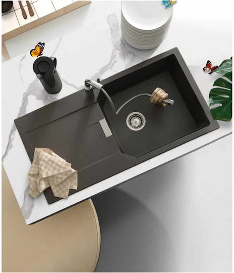 Schock Drop-In Chiuvetă din Granit Sintetic L100xW51cm Bej
