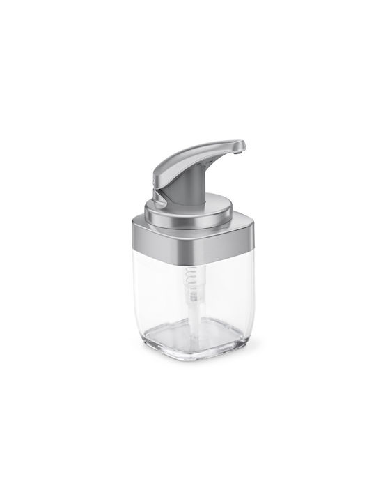 Simplehuman Dispenser Μεταλλικό Ασημί