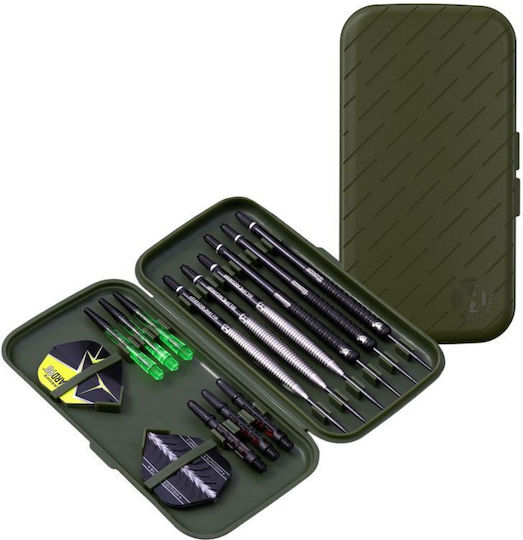 Harrows Slimcase 6 Зелен Калъф За Дартс