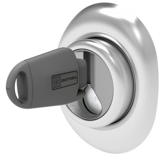 Mottura Magnetic Defender Lock Armoured Door Bronze
