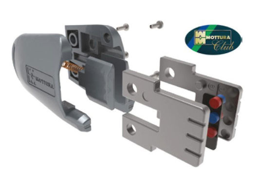 Mottura Magnetic Defender Lock Armoured Door Gold