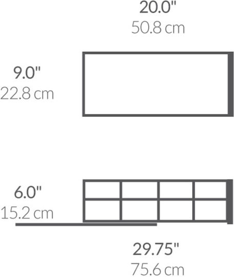 Simplehuman Closet Mechanism Extending Grey