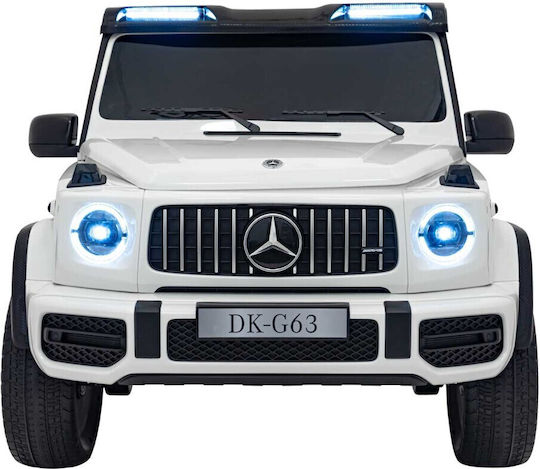 Mercedes AMG G63 Διθέσιο με Τηλεκοντρόλ Licensed 24 Volt Λευκό