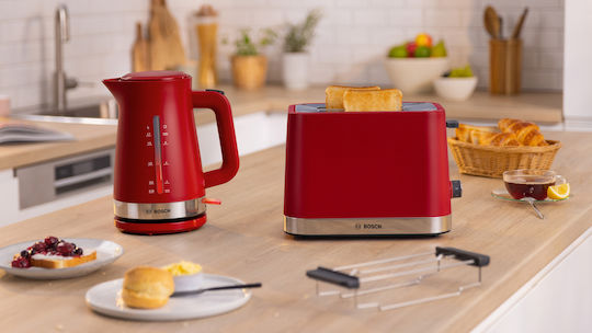 Bosch Mymoment Toaster 2 Schlitze 950W Rot