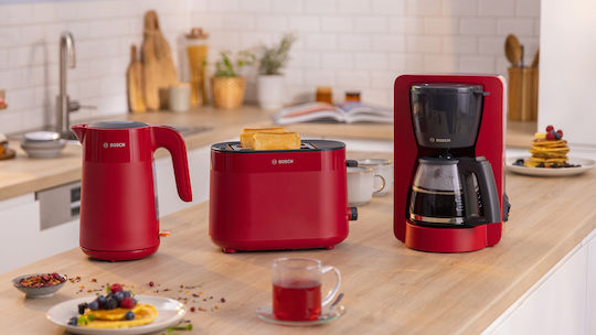 Bosch MyMoment Toaster 2 Slots 950W Red