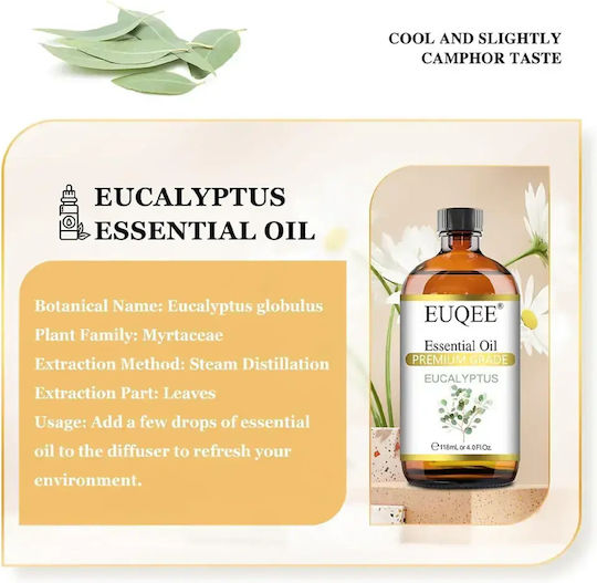 Ulei Aromatic Euqee *16040-7 Dc Eucalyptus Ingrediente Naturale 118 Ml