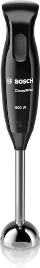 Bosch CleverMixx Ραβδομπλέντερ με Ανοξείδωτη Ράβδο 600W Μαύρο