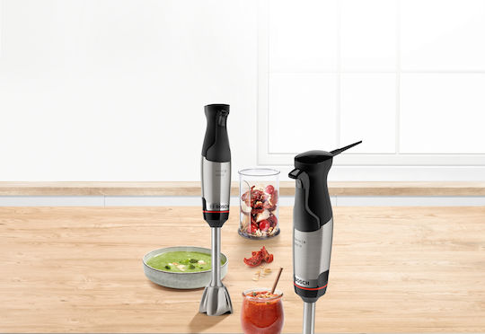 Bosch Serie 6 Ραβδομπλέντερ με Ανοξείδωτη Ράβδο 1000W Ασημί