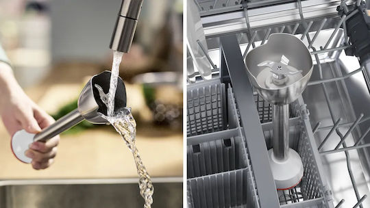 Bosch Serie 4 Ραβδομπλέντερ με Ανοξείδωτη Ράβδο 800W Λευκό