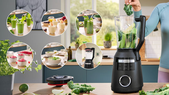 Bosch Serie 6 Blender With Tritan Jug 2 Lt 1800W Black