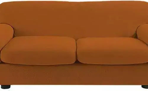 Еластичен Калъф За 2-местен диван Dark Orange 140εκ. 1бр 2141163