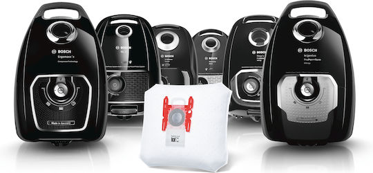 Bosch Σακούλες Σκούπας 4τμχ Συμβατή με Σκούπα Bosch / Siemens