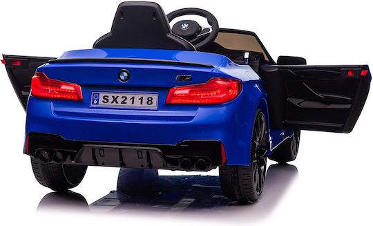 Kinder Auto Doppelsitzer mit Fernbedienung Lizensiert BMW M5 24 Volt Blau