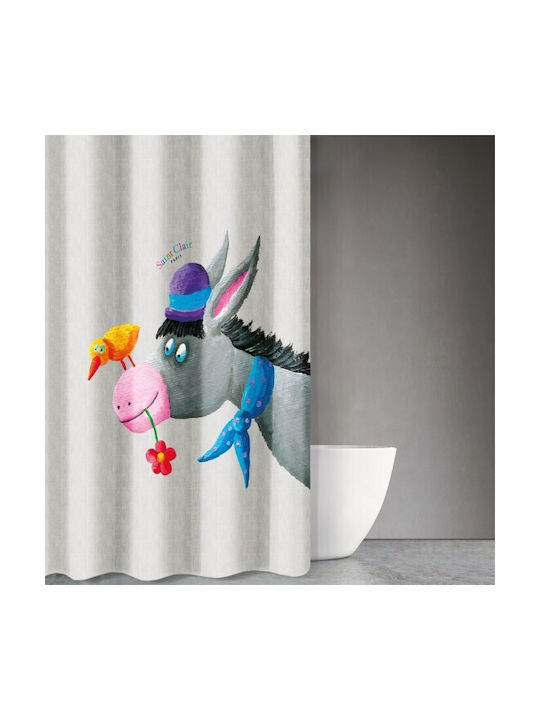 Saint Clair Baby Kids Des 314 Fabric Shower Curtain 180x200cm Multicolour 1728030217031