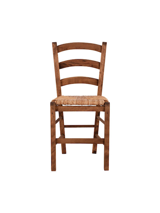 Paros Stühle Cafe Braun 1Stück 43x40x88cm