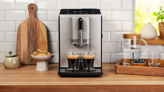 Bosch VeroCafe Αυτόματη Μηχανή Espresso 1300W Πίεσης 15bar με Μύλο Άλεσης Μαύρη