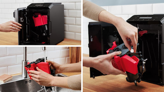 Bosch VeroCafe Αυτόματη Μηχανή Espresso 1300W Πίεσης 15bar με Μύλο Άλεσης Μαύρη