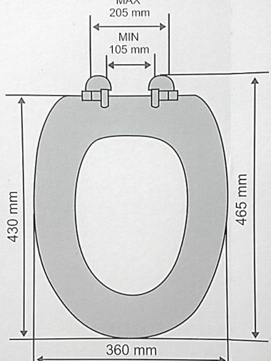 Wood Capac WC Lemn Bej