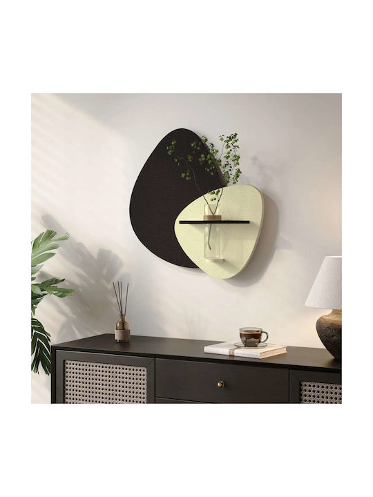 Atman Lampă De Perete Tablou LED Negru 3x50x12cm