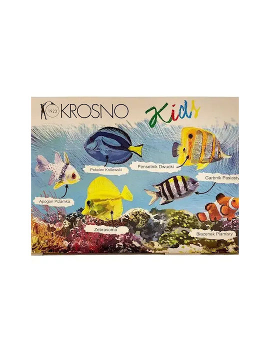 Krosno Комплект Чаши за Вода в Бял Цвят 230мл 6бр