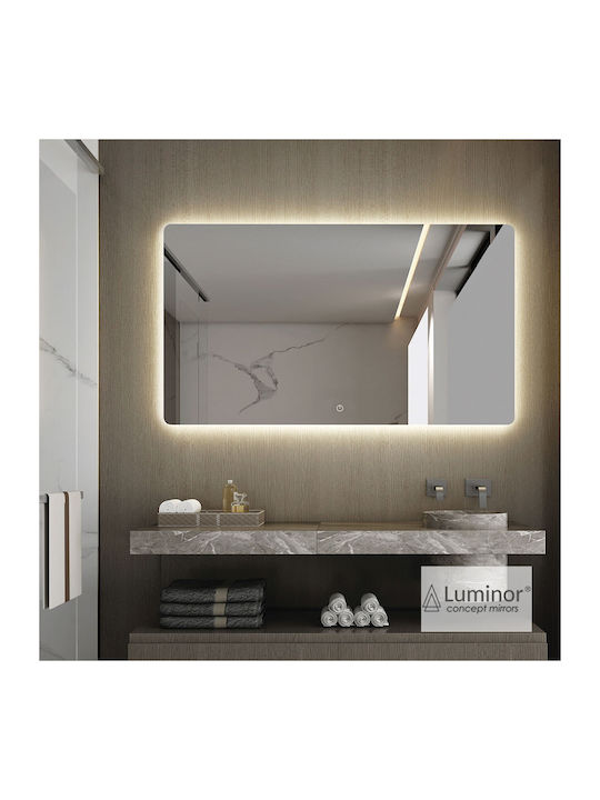 Luminor Банско Огледало LED 40x70см