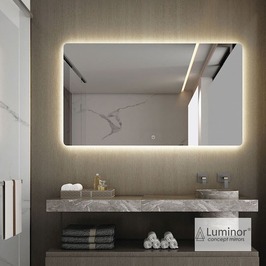 Luminor Καθρέπτης Μπάνιου Led 40x70cm