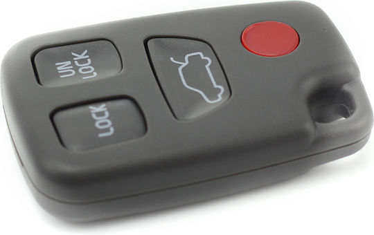 Alista Home Volvo Autoschlüssel Schutzhülle 3+1 Tasten