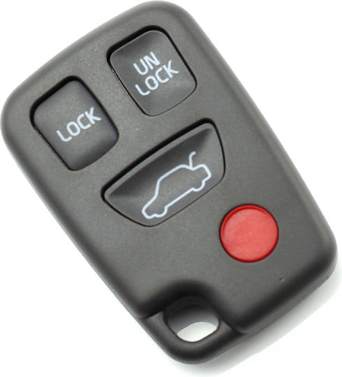 Alista Home Volvo Autoschlüssel Schutzhülle 3+1 Tasten