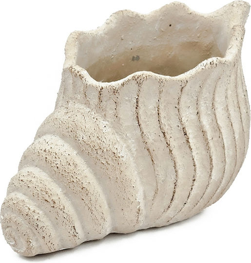 Artekko Cement Übertopf Beton Beige 29.5x18x18εκ.
