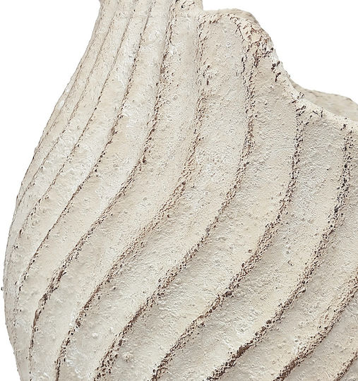 Artekko Cement Übertopf Beton Beige 29.5x18x18εκ.