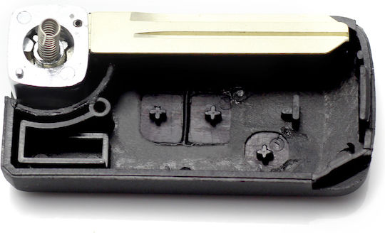 Nissan Messerartiger Schlüsselcase 2+1 Tasten Modifiziert