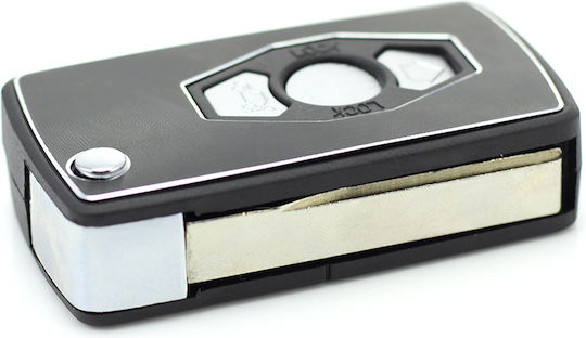 Bmw Knife-type Key Case 3 Buttons Carguard