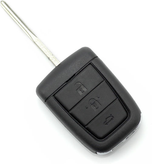 Key Case 3+1 Buttons Chevrolet
