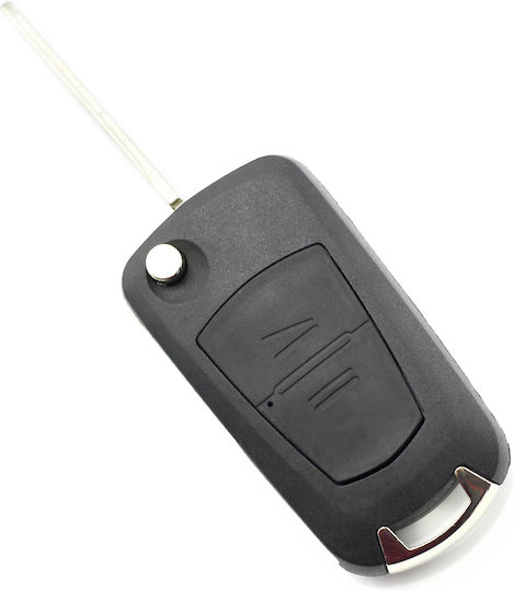 Opel Flip Key Case 2 Buttons Right Blade