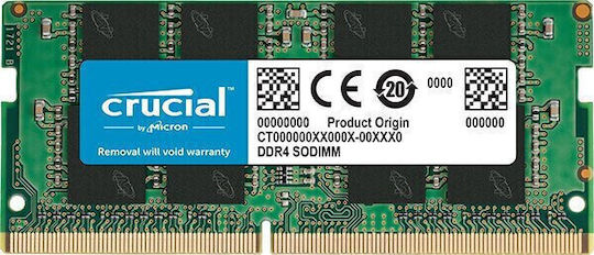 Crucial 8GB DDR4 RAM с Скорост 3200 за Лаптоп