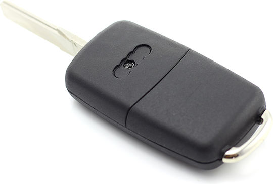 Audi A8 3-button Flip Key Case Without Panic Button Carguard