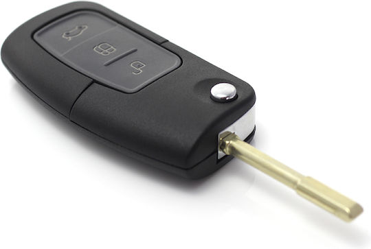 Ford 3-button Flip Key Case